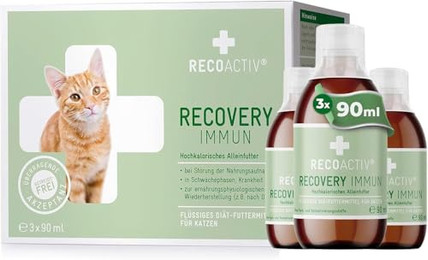 Produktbild von RECOACTIV Recovery Immun für Katzen - 3 x 90 ml