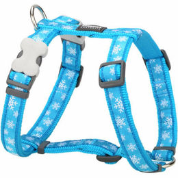 Produktbild von Red Dingo Hunde-Geschirr Gurtzeug 25 mm x 56-80 cm Schneeflocke