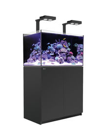 Produktbild von Red Sea REEFER 250 Deluxe (G2 - Modelljahr 2022) 2 x LED 90 Meerwasseraquarium mit Unterschrank schwarz