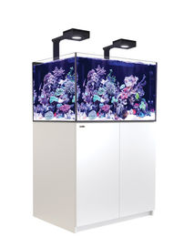 Produktbild von Red Sea REEFER 300 XL Deluxe (G2 - Modelljahr 2022) 2 x LED 90 Meerwasseraquarium mit Unterschrank weiß