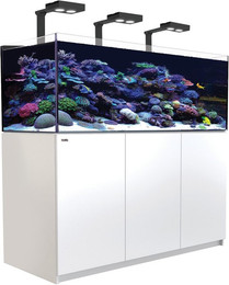 Produktbild von Red Sea REEFER Deluxe XL 525 Complete Meerwasser-Aquarium mit Unterschrank weiß