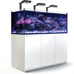 Produktbild von Red Sea REEFER Deluxe XXL 625 Meerwasser-Aquarium mit Unterschrank weiß