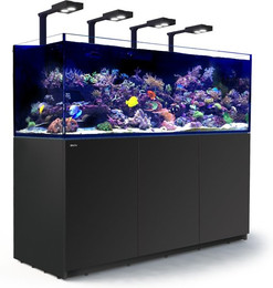 Produktbild von Red Sea REEFER Deluxe XXL 750 Complete Meerwasser-Aquarium mit Unterschrank schwarz