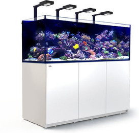 Produktbild von Red Sea REEFER Deluxe XXL 750 Complete Meerwasser-Aquarium mit Unterschrank weiß