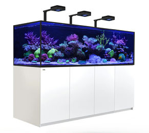 Produktbild von Red Sea Reefer S 1000 Deluxe Meerwasser-Aquarium mit Unterschrank weiß