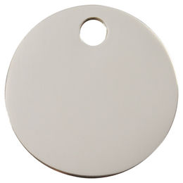 Produktbild von RedDingo Edelstahl Hundemarke mit individueller Gravur Kreis Größe M