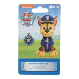 Produktbild von RedDingo Hundemarke mit Gravur Paw Patrol Chase dunkelblau Größe S