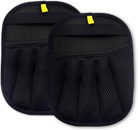 Produktbild von REDOM Fellpflegehandschuh 2 in 1 Tierhaarentferner Tierbürste, Maschentuch, (atmungsaktives Mesh hautschonend, 2-tlg), waschbar Für Katzen Hunde und Kleintiere geeignet