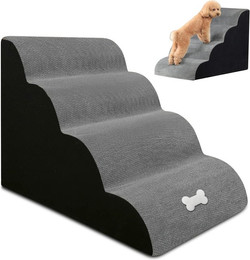 Produktbild von REDOM Hunderampe Hundetreppe tragbare Haustiertreppe (klappbare