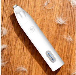 Produktbild von REDOM Hundeschermaschine Haustier-TrimmerTierhaarschneider Pfotenschneider, mit LED-Licht USB-aufladbar tragbar geräuscharme, für Pfoten Ohren sensible Bereiche bei Katzen und kleinen Hunden