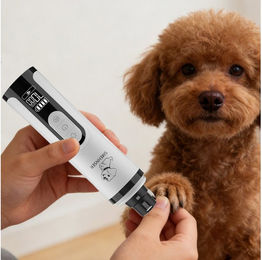 Produktbild von REDOM Krallenschleifer Haustier-Nagelschleifer Krallentrimmer mit LED-Leuchten, max. 9000 U/min, (1 tlg), mit 3 Geschwindigkeiten Geräusch- und vibrationsarm für Hunde Katzen