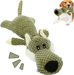 Produktbild von REDOM Tierkuscheltier Hund Kauspielzeug starkes Beißspielzeug, Baumwollseil, stressabbauend Zahnpflege fördernd (1-tlg) robust weich hygienisch abwischbar für kleine mittelgroße Hunde