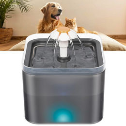 Produktbild von REDOM Trinkbrunnen Haustier Wasserspender mit LED