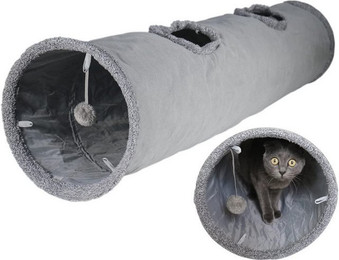 Produktbild von Refined Living Agility-Tunnel Faltbarer Katzentunnel mit Spielball