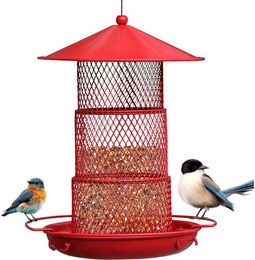 Produktbild von Refined Living Vogelhaus Vogelfutterhaus Aufhängen Eichhörnchen-vorgeschützter