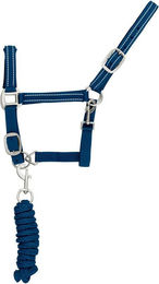 Produktbild von Reflektierendes Nylonhalfter und Führstrick für Pferde Supreme