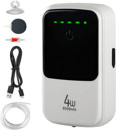 Produktbild von Refttenw Aquarium-Durchlüfterpumpe USB-wiederaufladbar 4 W