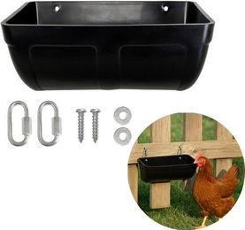 Produktbild von Refttenw Futterautomat 3.7L Hängender Futtertrog für Geflügel - 3,7 l