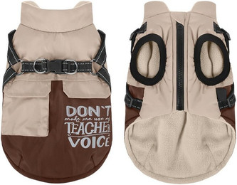 Produktbild von Refttenw Hundemantel Hundejacke mit Flanellfutter Warme Hundemantel für Kleine Hunde, Verstellbar & Reflektierend