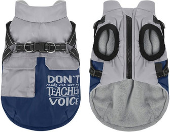 Produktbild von Refttenw Hundemantel Hundejacke mit Flanellfutter Warme Hundemantel für Kleine Hunde, Verstellbar & Reflektierend