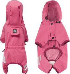 Produktbild von Refttenw Hundemantel wasserdicht mit Kapuze und reflektierendem Design