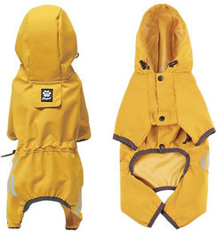 Produktbild von Refttenw Hundemantel wasserdicht mit Kapuze und reflektierendem Design