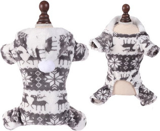 Produktbild von Refttenw Hundepullover mit Kapuze und Rollkragen