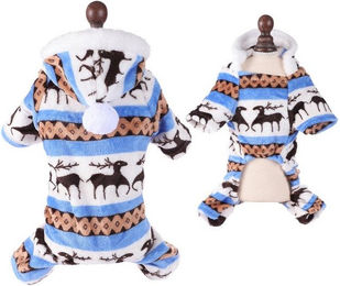 Produktbild von Refttenw Hundepullover mit Kapuze und Rollkragen