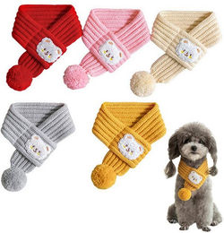 Produktbild von Refttenw Hundeschal 5er Set Weihnachten gestrickt