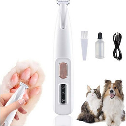 Produktbild von Refttenw Hundeschermaschine mit LED-Licht, Kabellos, Wasserdicht, USB Wiederaufladbar