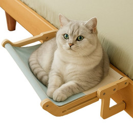 Produktbild von Refttenw Katzen-Hängematte Katzenbett für Fenster verstellbare