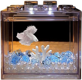 Produktbild von Refttenw Kleines Acryl-Aquarium mit Licht