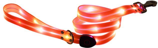 Produktbild von Refttenw LED Hundeleine und Leuchthalsband