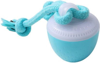 Produktbild von Refttenw Tier-Beschäftigungsspielzeug Hundespielzeug Ball mit Sound, 3 Spielmodi und 300 mAh Akku, Kauen, Sound, Zufallsbewegung