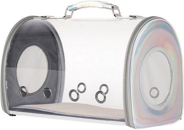Produktbild von Refttenw Tiertransportbox Transparent für Hunde & Katzen bis 6,5 kg