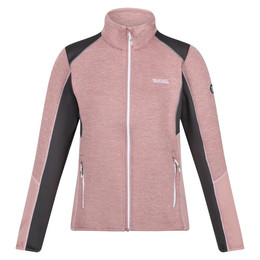 Produktbild von Regatta Damen Fleecejacke Lindalla V Rosa/Schwarz 42