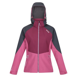 Produktbild von Regatta Damen Jacke Desoto VIII Grau/Lila