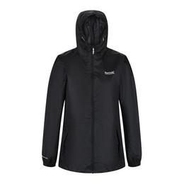 Produktbild von Regatta Damen Pack-It III Wasserdichte Jacke Schwarz