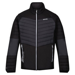 Produktbild von Regatta Herren Jacke Halton VI Grau/Schwarz