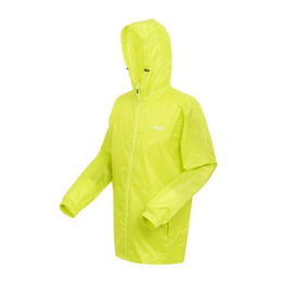 Produktbild von Regatta Herren Pack It III leichte wasserdichte Walkingjacke Citron Lime