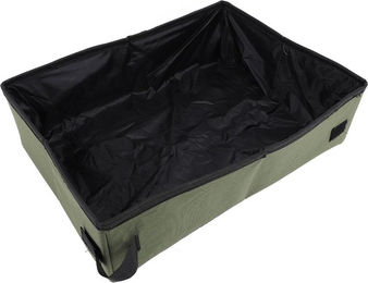 Produktbild von Reise Katzenklo Faltbar Tragbar Wasserdicht Oxford Stoff Offen Reiseutensilien Grün