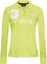 Produktbild von Reit-Polo mit langen Ärmeln, Damen HV Polo Favouritas