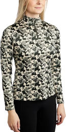 Produktbild von Reit-Polo mit langen Ärmeln, Damen Montar Cami