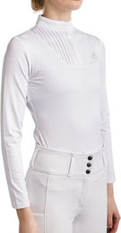 Produktbild von Reit-Polo mit langen Ärmeln, Damen Montar Rosie