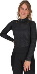 Produktbild von Reit-Polo mit langen Ärmeln, Damen QHP Zahra