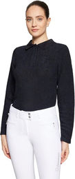 Produktbild von Reit-Polo mit langen Ärmeln, Damen Samshield Taylor
