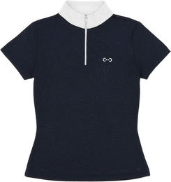 Produktbild von Reit-Poloshirt für Mädchen Riding World Roxane MC