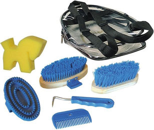 Reiterputzset im Rucksack für Kinder Kerbl – Bild 1 von 3