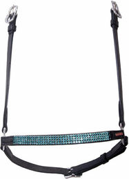 Reithalfter mit 4 Reihen Strasssteinen Karlslund Kombi – Bild 1 von 2