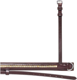 Reithalfter mit goldener Kette Equiline – Bild 1 von 2